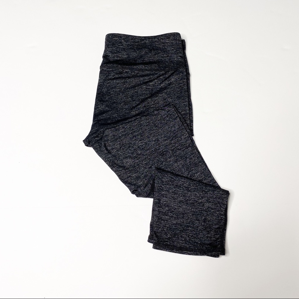 ATHLETA cropped gray leggings